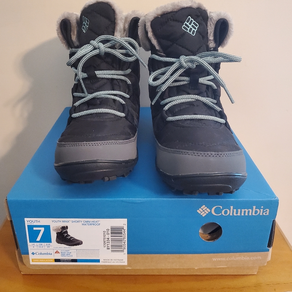 Columbia Youth Shorty Omni-heat Boots